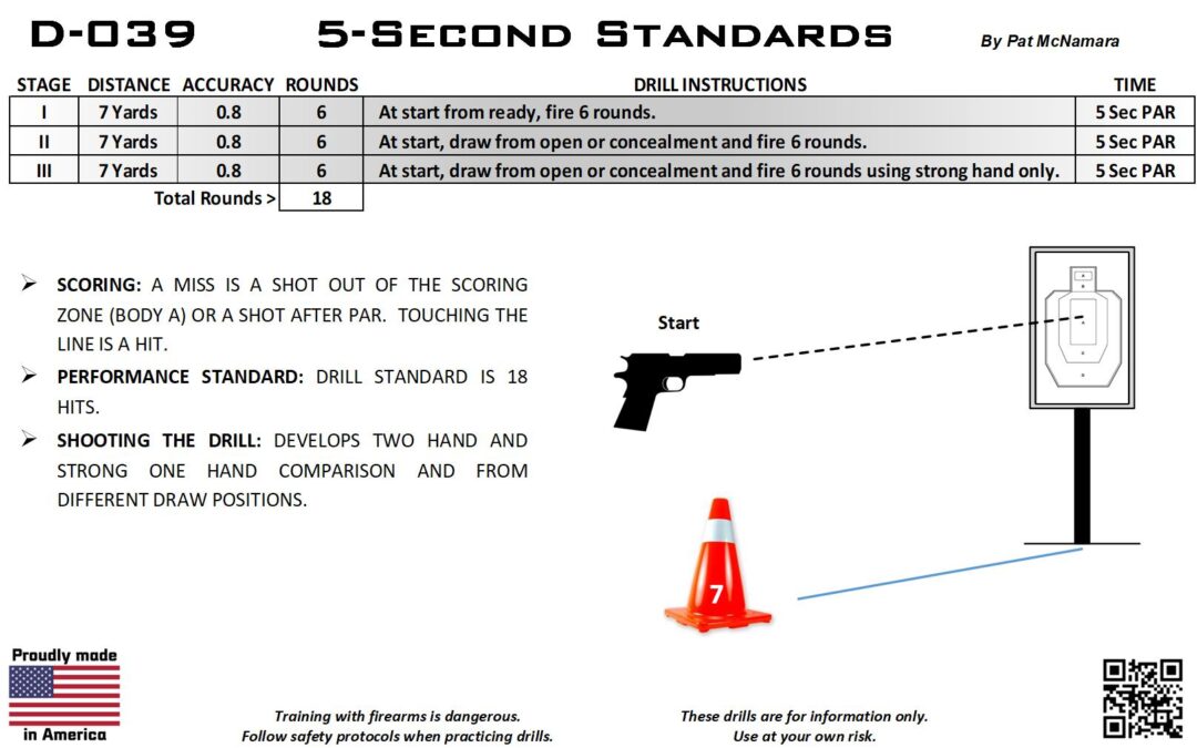 D-039 5-Second Standards