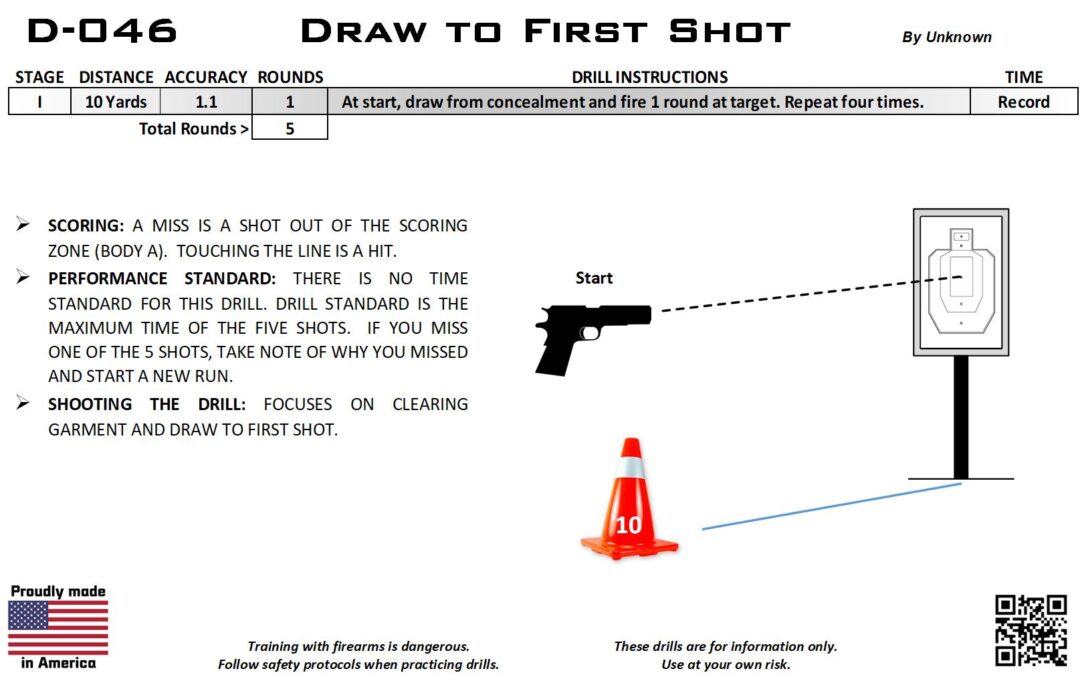 D-046 Draw To First Shot